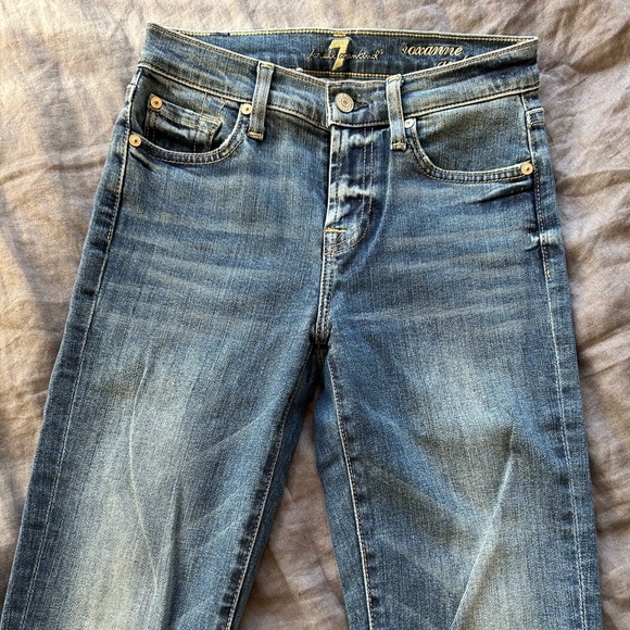 For all Mankind jeans, size 24, straight leg - Picture 2 of 3